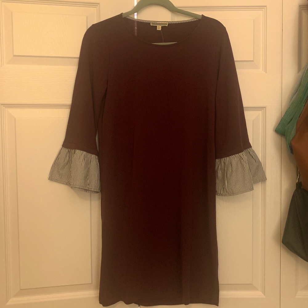 NEVER WORN NWT Bell sleeve shirt dress